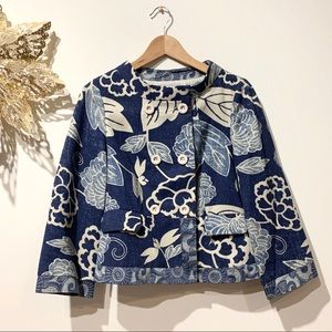 EUC Elevenses Ikebana Floral Jacket